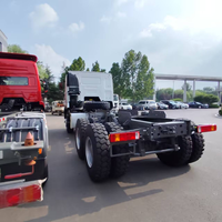 Châssis de camion SINOTRUK HOWO T7 6x4 blanc pour bétonnière/camion benne Euro 2, châssis poids lourd à vendre