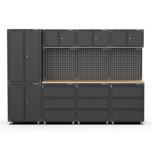 Home Garage Workshop 12-Piece Steel <b>Tool</b> Cabinet <b>Trolley</b> With Powder Coated Steel Customized Locking System OEM/ODM/OBM Options - Product Image 5