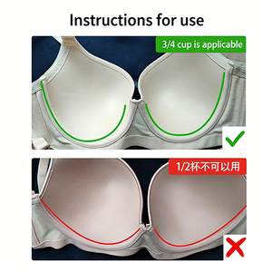 Accessori per reggiseni, intimo, ferretto in acciaio verniciato a spruzzo, supporto per reggiseno, coppa reggiseno, imbottitura per il seno, ferretto modellante, one <span class=keywords><strong>pai</strong></span> - Product Image 3