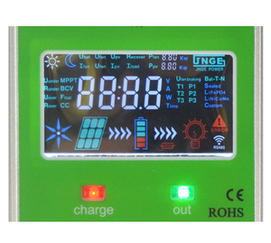 Contrôleur hybride éolien et solaire 12V 24V 48V MPPT, contrôleurs éolien et solaire 500W - Product Image 3