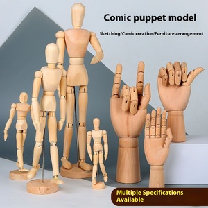 Modello umano articolato modello schizzo con giunti mobili <span class=keywords><strong>per</strong></span> arte e Manga artigianato in legno ornamento <span class=keywords><strong>da</strong></span> scrivania Art Supply - Product Image 2