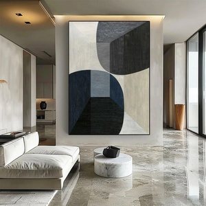 Pintura al Óleo Abstracta, Naturaleza Muerta, Hecha a Mano, Personalizada, Arte Abstracto en Lienzo, Decoración del Hogar, Arte con Textura 3D, Moderno, para Galería y Hogar - Product Image 2