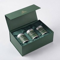 Boîte de rangement pour matcha en acier inoxydable de qualité supérieure, directement de l'usine, avec couvercle fileté et emballage personnalisé