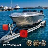 Nouvelle lampe de remorquage marine sans fil pour bateau, entièrement étanche IP67, magnétique, avec base anticorrosion