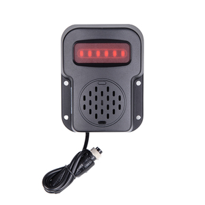 Sensor de Estacionamento com Alarme de Ponto Cego Ajustável, Radar BSD, Alto-falante de Alarme Lateral, LED Vermelho à Prova d'Água para Pedestres - Product Image 1