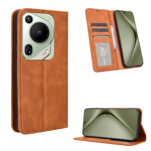 Funda de Lujo de Alta Calidad en PU+TPU para P60, <span class=keywords><strong>P50</strong></span> <span class=keywords><strong>Pro</strong></span>, P40, Mate 80 <span class=keywords><strong>Pro</strong></span> <span class=keywords><strong>Max</strong></span> con Ranuras para Tarjetas, Cartera Magnética, Bolsa OPP, Huawei Pura 70 <span class=keywords><strong>Pro</strong></span> - Product Image 1