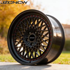 JZCNCW Nouvelles jantes forgées en alliage d'aluminium personnalisées en 2 pièces 5x112/114.3/120/130mm 18-24 pouces pour Mercedes E260/E300 - Product Image 2