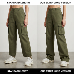 <span class=keywords><strong>Pantalon</strong></span> cargo taille mi-haute pour femmes de grande taille, entrejambe 34 pouces, <span class=keywords><strong>pantalon</strong></span> de travail tendance pour femmes avec poches, vente en gros personnalisée - Product Image 2