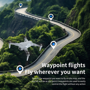 Avion RC GPS sans balais avec support OEM, diffusion vidéo HD 1080P WiFi, vol avant/arrière/côté pour jouet adulte - Product Image 3