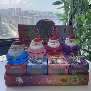 ของเล่นบีบซานตาคลอสแบบใหม่ บรรจุมอลโทส ของเล่นนุ่มคลายเครียด ของเล่นบีบมือ บรรเทาความเครียด ชุดกล่องของขวัญ มีสินค้าพร้อมส่ง - Product Image 4