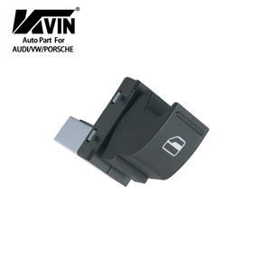 Interruptor único de elevación KVIN 1T0959851 para interruptor de elevación de ventana ST/G61T0 959 851 (antracita/negro) para <span class=keywords><strong>Touareg</strong></span> - Product Image 1