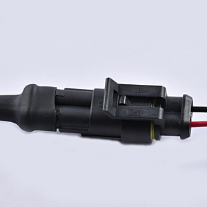 Kunden spezifischer Kabelbaum 2-Wege-Verstärker 1,5mm Serie Super seal wasserdichter elektrischer Stecker 282104-1 282080-1 - Product Image 2