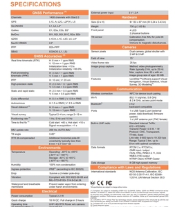 I89/ X15 gnss GPS rtk với cao-vị trí độ chính xác and1408 kênh với xách tay <span class=keywords><strong>AR</strong></span> thị giác khảo sát gnss <span class=keywords><strong>Receiver</strong></span> - Product Image 5