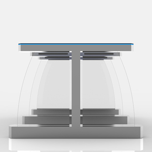 Tornello a barriera oscillante impermeabile per palestre, in acciaio inossidabile, protezione IP66, <span class=keywords><strong>controllo</strong></span> <span class=keywords><strong>accessi</strong></span> anti-intrusione - Product Image 4