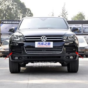 Volkswagen Touareg Front Bumper <b>Grille</b> 7P6853665A 7P6853666A ABS Plastic Left Right Lower Ventilation <b>Mesh</b> - Product Image 5