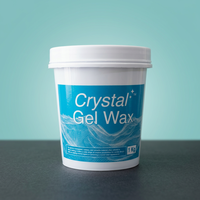 Kristallgelwachs 1 kg Klares Gelwachs für Kerzen