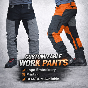 <span class=keywords><strong>Pantalones</strong></span> Cargo de Algodón Ligeros Personalizados <span class=keywords><strong>para</strong></span> Trabajo Mecánico Industrial, Ropa de Trabajo Transpirable con Múltiples Bolsillos <span class=keywords><strong>para</strong></span> Senderismo - Product Image 2