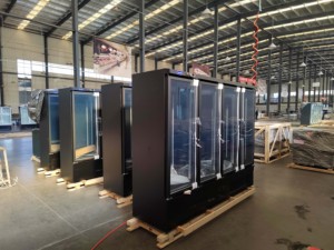 Energy-Saving Commercial Freezer Supermarket Refrigerators Upright Display <b>Fridge</b> Upright Display <b>Fridge</b> - Product Image 4