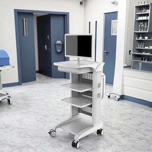 Thiết bị y tế làm mát nội soi Xe đẩy Pallet ngăn kéo electrotome giỏ hàng cho các bệnh viện kim loại bền xây dựng - Product Image 4