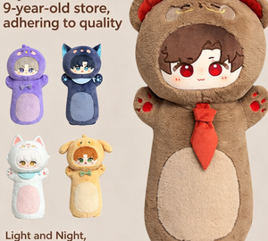 Peluche douce, coussin à câliner, grand animal en peluche, coussin de sommeil, poupée mignonne, cadeau d'anniversaire pour filles - Product Image 3