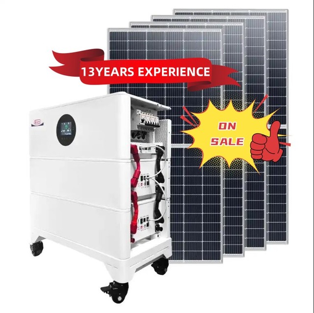 Free Shipping Electric Portable Power Station Kit 5000 10000 Watt 110v 220v MPPT LifeP04 Inverter Solar Generator Home