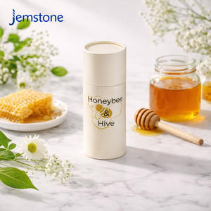 Emballage personnalisé en tube de carton kraft biodégradable pour bonbons et en-cas, tubes en papier de qualité alimentaire écologiques pour le stockage des aliments - Product Image 1