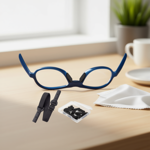 Coussinets de nez en silicone ultra-fins Sigonna pour lunettes, réutilisables, avec étui et chiffon de nettoyage - Product Image 2