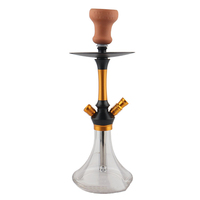 Meilleures ventes, design unique, narguilé en aluminium de haute qualité, ensemble de chicha, narguilé portable