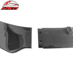Lèvre de pare-chocs avant pour Honda Accord 2018-2021, noir brillant, spoiler, séparateur, kit 3 pièces, diffuseur PP, protection de menton - Product Image 5