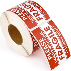 Autocollants Fragiles Personnalisés pour Expédition Électronique/Ordinateur-Basse quantité minimale de commande 500pcs - Product Image 2