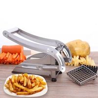Gemotoriseerde Franse groente- en fruitsnijder met tandwiel, roestvrij staal, professioneel keukengereedschap voor gebruik in restaurants, bakkerijen en hotels
