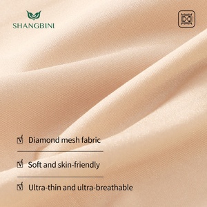 SHANGBINI Soutien-gorge sans couture perforé au laser, à bretelles profilées, grande taille, sans armatures, respirant, effet liftant, L-2XL - Product Image 4