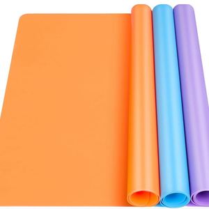 Échantillon gratuit, tapis de table en silicone extra large, sans BPA, tapis en silicone de qualité alimentaire pour bar, cuisine, artisanat, tapis de cuisson en silicone - Product Image 1