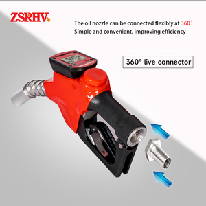 Pabrik asli nosel <span class=keywords><strong>Dispenser</strong></span> bahan bakar Digital aliran tinggi aksesori stasiun Gas pengukuran segel sendiri terbuat dari plastik tahan lama - Product Image 2