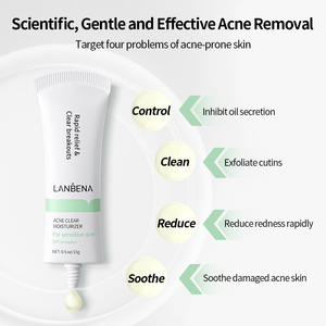 <span class=keywords><strong>LANBENA</strong></span> Vente en gros Anti-acné Peau Réparatrice Drague Pores Élimination de l'acné Hydratant - Product Image 3