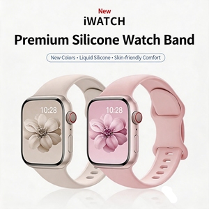 สายซิลิโคนเปลี่ยนทดแทนขนาด 49 มม. 46 มม. สำหรับ Apple Watch Ultra 3 2 Series 11 10 9 8 SE Sport - Product Image 2