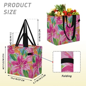 Bolsa de Playa Hawaiana de Lona con Diseño de Flor de Anturio para Mujer, Estilo Hawaiano, para Compras, Playa y Regalos - Product Image 3