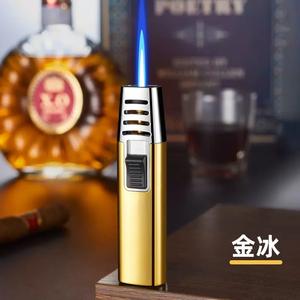 कस्टम लोगो सिगार झटका मशाल बंदूक BBQ रसोई धुआं धातु बड़े थोक सिगरेट अनुकूलित जेट लौ ब्यूटेन गैस लाइटर - Product Image 4