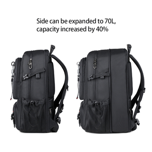 Sac à dos multifonctionnel de grande capacité personnalisé avec port USB, sac à dos de voyage imperméable pour ordinateur portable pour hommes, sacs d'ordinateur tendance - Product Image 2
