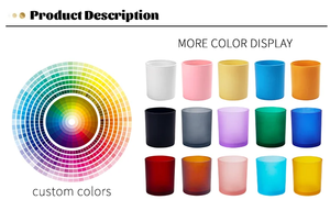 Lọ đựng nến thủy tinh tái chế màu xanh lá cây nâu cao cấp 4oz 8oz 12oz, có nắp phẳng, in logo tùy chỉnh - Product Image 6