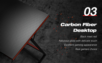 Table de bureau de club de jeu réglable en hauteur de jeu professionnel