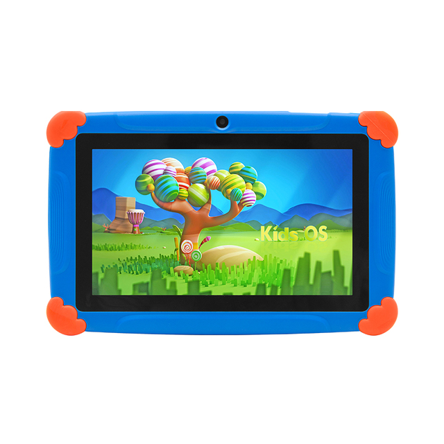 Original Supplier's 7 Inch 1+8GB Tablet PC Downloadable Google Play Store Games Educational Rubber Phonecase Tablet Learning