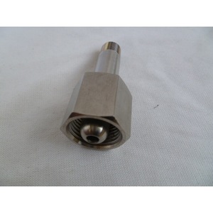 Adaptador de Cilindro de Acero Inoxidable G5/8 a NPT1/4 para Oxígeno, Nitrógeno, Argón, Helio, Hidrógeno, etc. - Product Image 1