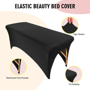 Housse de <span class=keywords><strong>table</strong></span> moderne et durable de 1,80 m en microfibre écologique réutilisable et personnalisable pour salon de beauté et extension de <span class=keywords><strong>cils</strong></span> - Product Image 3