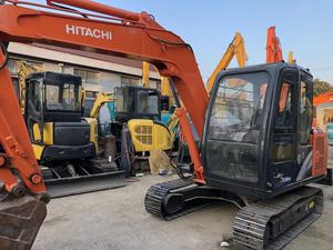 Miniexcavadora Hitachi ZX60 Usada Original en Venta, Excavadora de Orugas de 6 Toneladas, Pocas Horas de Uso, Lista para Trabajar, Hitachi Zx55 Zx60 Zx70 - Product Image 2