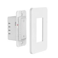 Interrupteur d'éclairage Wifi intelligent à 3 voies avec variateur, contrôle par application Tuya Smart Life, interrupteur variateur intelligent, câblage, contrôle Smart Life, interrupteur de gradation SCR