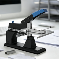 Agrafeuse manuelle de table A3 à bras long, agrafeuse manuelle robuste pour brochures, compatible avec les agrafes 24/6, 23/6, 23/8, 23/10