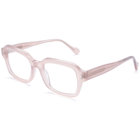 Elan Optical YB6312 Nouvelle Arrivée Monture de Lunettes Rectangulaire Tendance pour Femme, Monture Complète en Acétate, Lunettes Optiques, Grand Stock