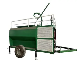 Hydro mulch materials spraying machine wheel hydro seeder big capacity grass planter