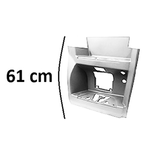 อะไหล่แท้ POLIPLAST เมอร์เซเดส สำหรับรถบรรทุก MP4 รุ่น High Large Cabin DB9147 สีขาว บันไดข้างขวา ใหม่ Cabina Larga - Product Image 2